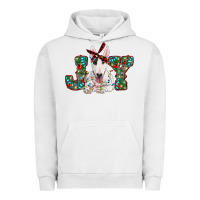 Pigment Lunar Rock Christmas joy bull terrier Urban Hoodie - RanaPortraitStore