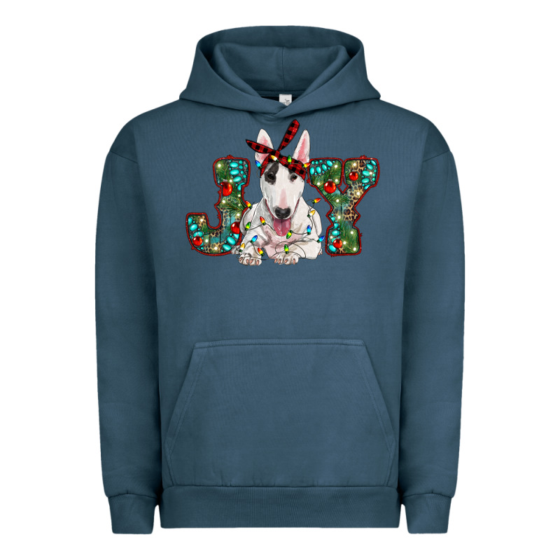 Christmas Joy Bull Terrier Urban Hoodie by RanaPortraitStore | Teevron