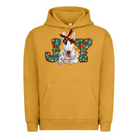 Pigment Peanut Butter Christmas joy bull terrier Urban Hoodie - RanaPortraitStore