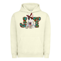 Pigment Pistachio Christmas joy bull terrier Urban Hoodie - RanaPortraitStore