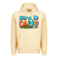 Pina Colada born to camp Premium Hoodie - Zillion Design Studio