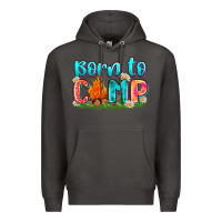 Smoke born to camp Premium Hoodie - Zillion Design Studio