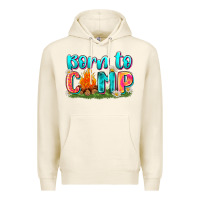 Tofu born to camp Premium Hoodie - Zillion Design Studio