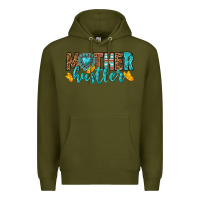 Army Green mother hustler Premium Hoodie - texasbilliewilder
