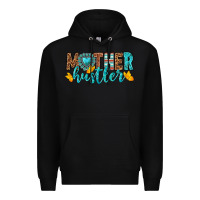 Black mother hustler Premium Hoodie - texasbilliewilder