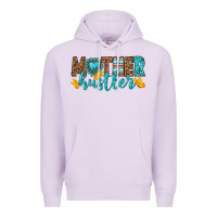 Lilac mother hustler Premium Hoodie - texasbilliewilder