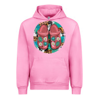 Fuchsia Pink western crocin Urban Hoodie - texasbilliewilder