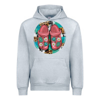 Heather Grey western crocin Urban Hoodie - texasbilliewilder