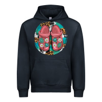 Navy western crocin Urban Hoodie - texasbilliewilder