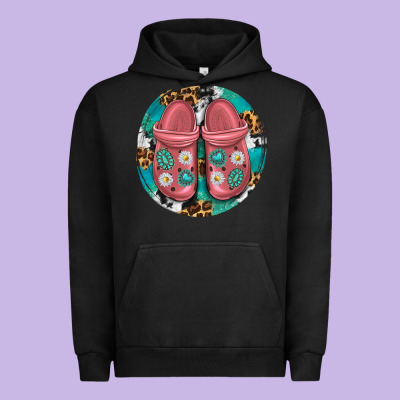 Western Crocin Urban Hoodie Designed By Texasbilliewilder