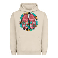 Pigment French Oak western crocin Urban Hoodie - texasbilliewilder