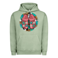 Pigment Oil Green western crocin Urban Hoodie - texasbilliewilder