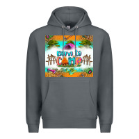 Rock born to camp Premium Hoodie - Zillion Design Studio