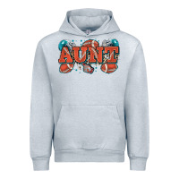 Heather Grey aunt American football Urban Hoodie - Zillion Design Studio