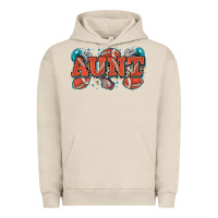 Pigment French Oak aunt American football Urban Hoodie - Zillion Design Studio