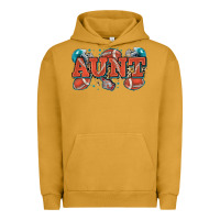 Pigment Peanut Butter aunt American football Urban Hoodie - Zillion Design Studio
