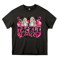 Asphalt tackle cancer with ghosts playing football Heavy Core Tee - LillyAllenDesigns