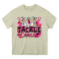 Mossy tackle cancer with ghosts playing football Heavy Core Tee - LillyAllenDesigns