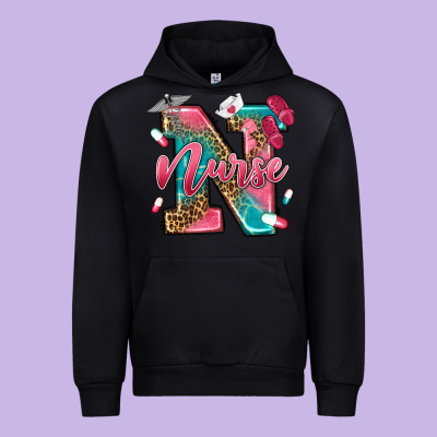 Western Nurse Urban Hoodie Designed By Texasbilliewilder