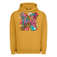 Pigment Peanut Butter western nurse Urban Hoodie - texasbilliewilder