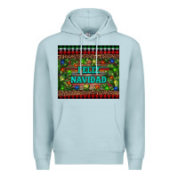 Blue Mist feliz navidad Premium Hoodie - RanaPortraitStore