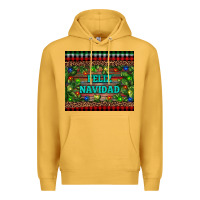 Mustard feliz navidad Premium Hoodie - RanaPortraitStore
