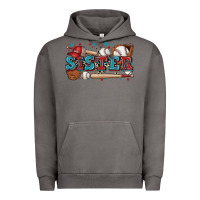 Pigment Tornado sister baseball Urban Hoodie - Zillion Design Studio