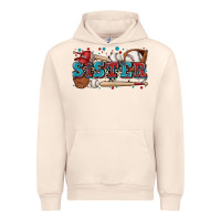 Sandshell sister baseball Urban Hoodie - Zillion Design Studio