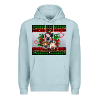 Blue Mist christmas heifers Premium Hoodie - RanaPortraitStore