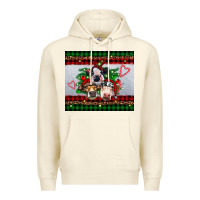 Sandshell christmas heifers Premium Hoodie - RanaPortraitStore