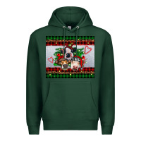 Sports Green christmas heifers Premium Hoodie - RanaPortraitStore