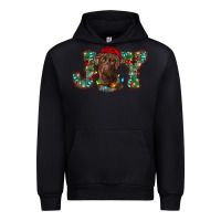 Black labrador retriever christmas joy Urban Hoodie - RanaPortraitStore