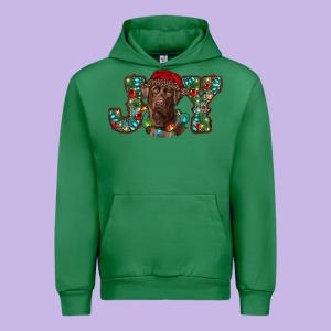 Labrador Retriever Christmas Joy Urban Hoodie Designed By Ranaportraitstore