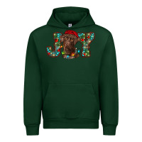 Forest Green labrador retriever christmas joy Urban Hoodie - RanaPortraitStore