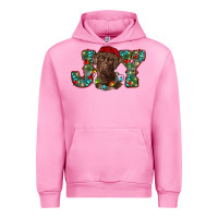 Fuchsia Pink labrador retriever christmas joy Urban Hoodie - RanaPortraitStore
