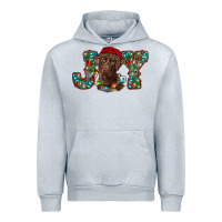Heather Grey labrador retriever christmas joy Urban Hoodie - RanaPortraitStore
