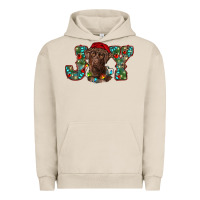 Pigment French Oak labrador retriever christmas joy Urban Hoodie - RanaPortraitStore