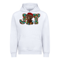 White labrador retriever christmas joy Urban Hoodie - RanaPortraitStore