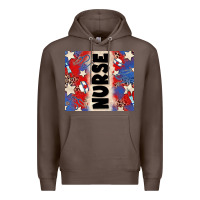 Coffee american nurse Premium Hoodie - Zillion Design Studio