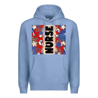 Colony Blue american nurse Premium Hoodie - Zillion Design Studio