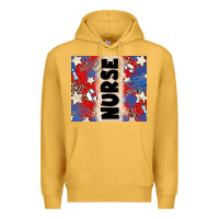 Mustard american nurse Premium Hoodie - Zillion Design Studio