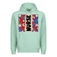 Seafoam american nurse Premium Hoodie - Zillion Design Studio