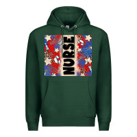 Sports Green american nurse Premium Hoodie - Zillion Design Studio