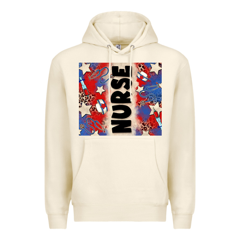 American Nurse Premium Hoodie by Zillion Design Studio | Teevron