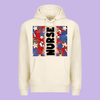 American Nurse Premium Hoodie Designed By Zillion Design Studio