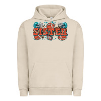 Pigment French Oak sister American football Urban Hoodie - Zillion Design Studio