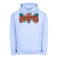 Pigment Grape Ice sister American football Urban Hoodie - Zillion Design Studio