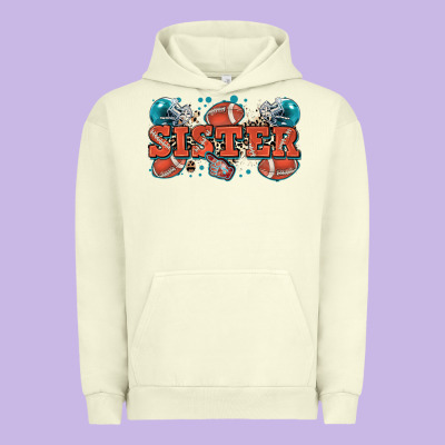 Sister American Football Urban Hoodie Designed By Zillion Design Studio