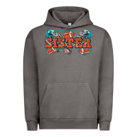 Pigment Tornado sister American football Urban Hoodie - Zillion Design Studio