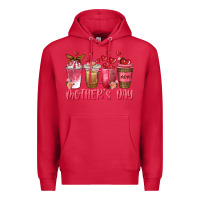 Cardinal mothers day coffee cups Premium Hoodie - texasbilliewilder